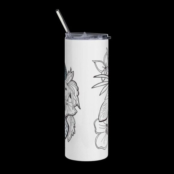 Sea Turtle Tumbler by Momma Balisti - 20oz Stainless Steel Tumbler @MommaBalisti - Picture 4 of 4